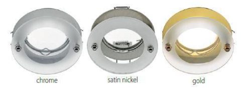 Beépíthető spot lámpatest SA-702H Szálcsiszolt króm