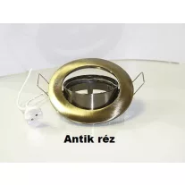 Beépíthető spot lámpatest SA-90 antik réz