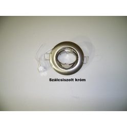 Beépíthető spot lámpatest SA-90 szálcsiszolt króm