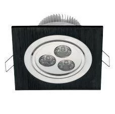 Led lámpatest billenthető szögletes 3W naturális Grafit