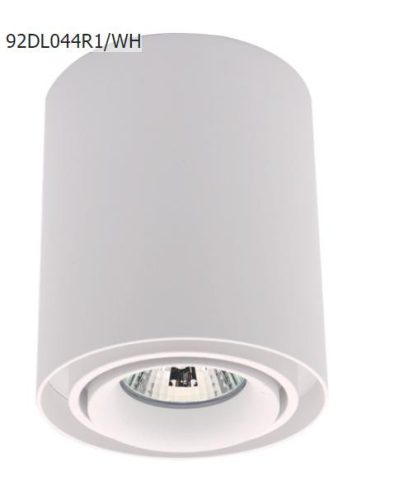Spot lámpatest kerek DL-044 billenthető fehér