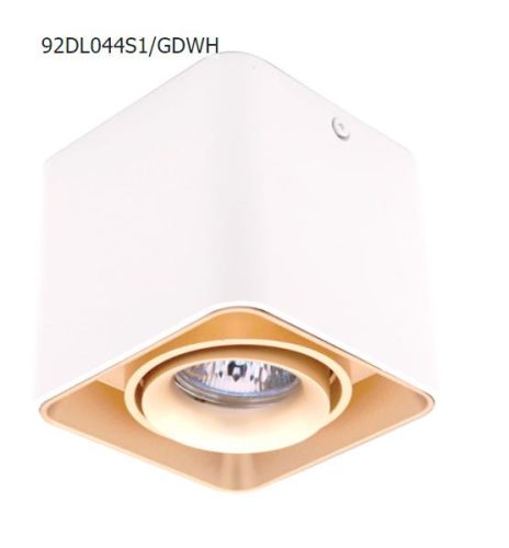 Spot lámpatest DL-044 billenthető fehér/arany