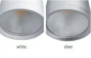 Led mélysugárzó 10W falon kívüli ezüst természetes fehér