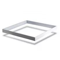   LED panel falon kívüli beépítőkeret alumínium 600x600 fehér
