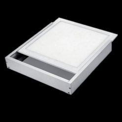   LED panel falon kívüli beépítőkeret alumínium 600x600 fehér