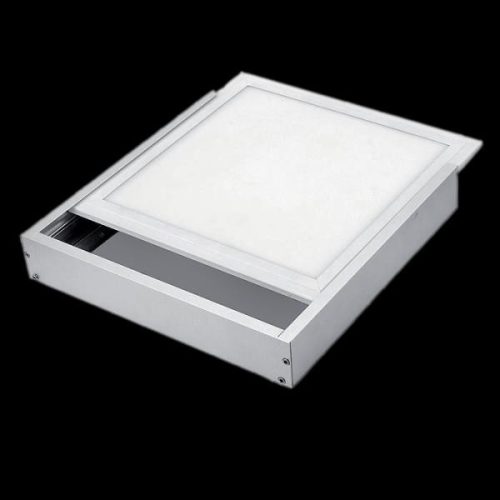 LED panel falon kívüli beépítőkeret alumínium 600x600 fehér