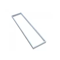   LED panel falon kívüli beépítőkeret alumínium 1200x300 fehér