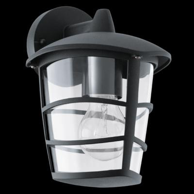 ALORIA Kültéri fali  E27 60W 22,5cm fekete