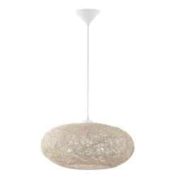 CAMPILO Függeszték E27 1x60W 45cm bézs