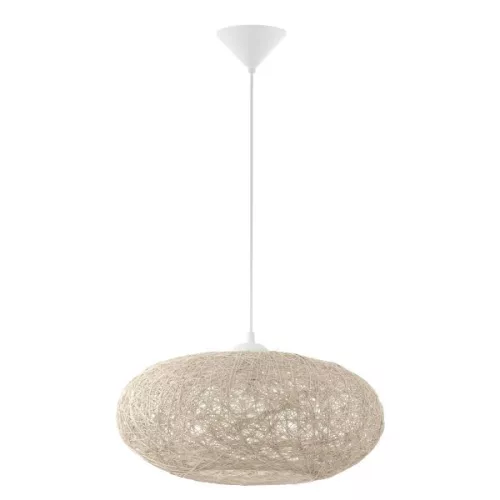 CAMPILO Függeszték E27 1x60W 45cm bézs