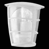 ALORIA Kültéri fali E27 60W 18*20*12cm fehér