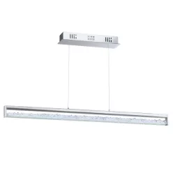 CARDITO 1 LED-es függ.6x6W króm/krist.szab.