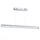 CARDITO 1 LED-es függ.6x6W króm/krist.szab.