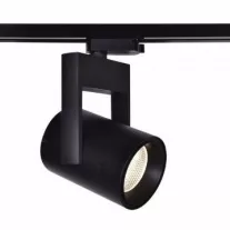 Sínes LED lámpa 25W 38° 3000K fekete 1f