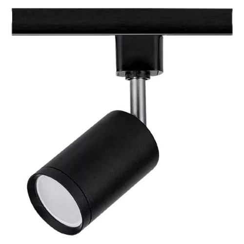T2032 Sínes lámpa  6,5W 6400K fekete GU10 foglalattal