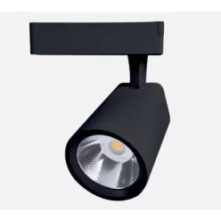 Sínes LED lámpa 20W meleg fehér, fekete ház