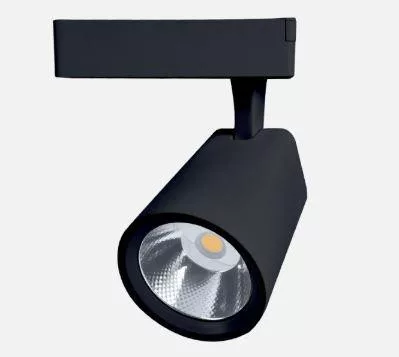 Sínes LED lámpa 20W meleg fehér, fekete ház