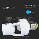 E27-es mozgásérzékelős foglalat