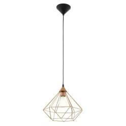 TARBES Függeszték E27 60W 32,5cm réz