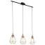 TARBES Függeszték E27 3x60W réz színű