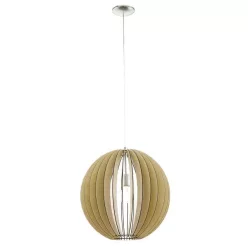 COSSANO Függeszték E27 60W 50cm juhar