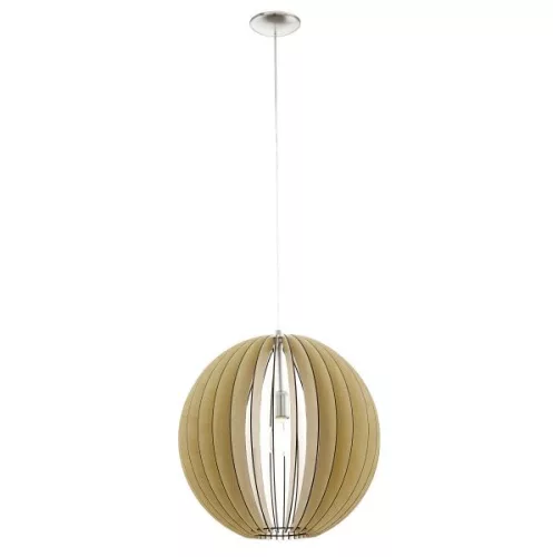 COSSANO Függeszték E27 60W 50cm juhar