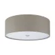 Pasteri Menny.E27 3x60W szürkés barna
