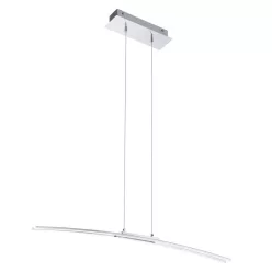 Lasana LED-es függeszték 30W króm/fehér