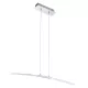 Lasana LED-es függeszték 30W króm/fehér