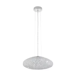 Clemente függ.E27 3x60W króm/kristály