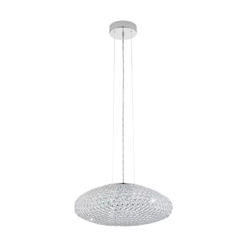Clemente függ.E27 3x60W króm/kristály