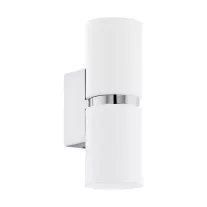 EGLO Passa LED-es fali lámpa  GU10 2x4W króm/fehér