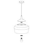 Obregon függeszték acél krém, tölgy 1100mm/350mm