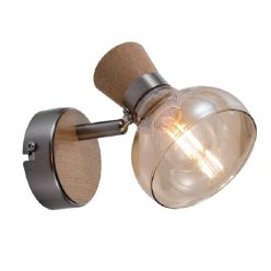 Addy 1 tölgyfa fali lámpa