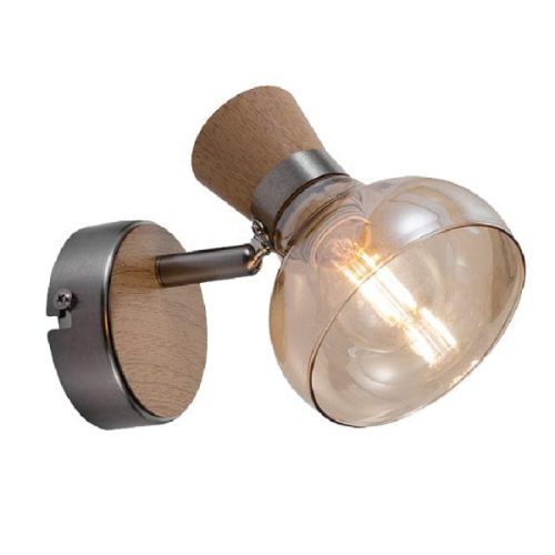 Addy 1 tölgyfa fali lámpa