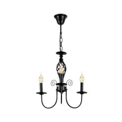 Elmark Angela 3 ágú fekete csillár