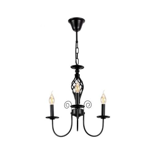 Elmark Angela 3 ágú fekete csillár