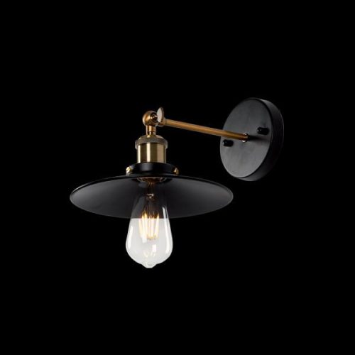 DAMON fali lámpa fekete átmérő 230 1XE27