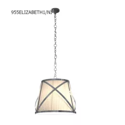ELIZABETH függeszték E27 nikkel