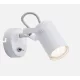 IZZY Spot lámpa kapcsolóval 1xGU10 fehér
