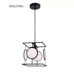 LUTON függeszték 1xE14 fekete