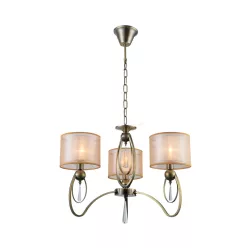 Mery 3xE27 mennyezeti lámpa bronz 600X480mm