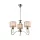 Mery 3xE27 mennyezeti lámpa bronz 600X480mm
