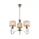 Mery 3xE27 mennyezeti lámpa bronz 600X480mm