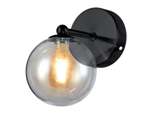 OLENA fali lámpa 1XG9 fekete