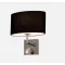 Tomy oldalfali lámpa 1XE27 + 1W LED 4000K sötét szürke