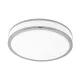 Palermo LED menny. 18W 3000K fehér/króm