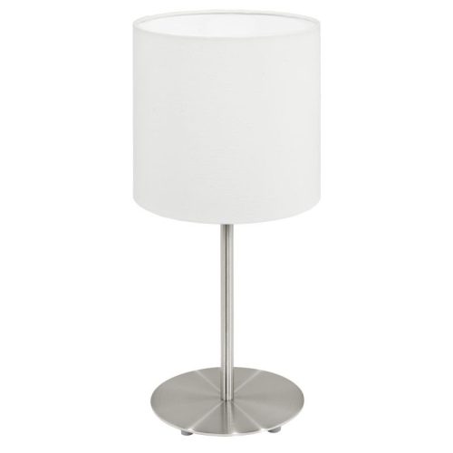 Pasteri Asztali E14 1x40W mnikkel/fehér