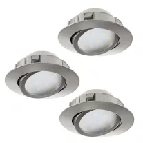 Pineda LED beépíthető kerek 3x6W 8,4cm mnik.