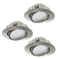 Pineda LED beépíthető kerek 3x6W 8,4cm mnik.